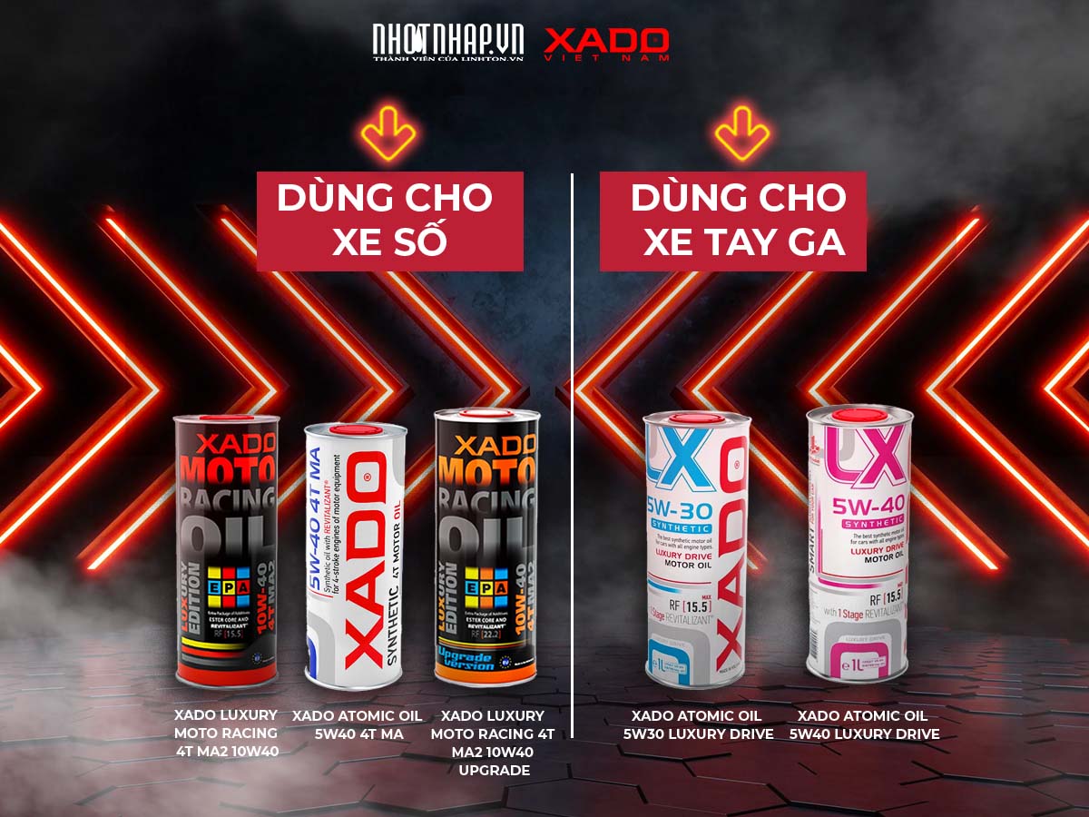 CÁC MẪU DÒNG NHỚT XADO - NHOTNHAP.VN - Thành viên của Linh Ton Store - 350a Trịnh Đình Trọng, Hoà Thạnh, Tân Phú