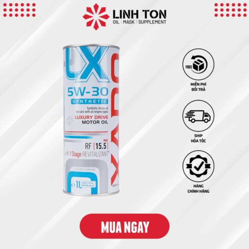 Mua ngay Nhớt nhập khẩu tổng hợp XADO ATOMIC OIL 5W30 LUXURY DRIVE công nghệ nguyên tử cao cấp cho tay ga, ô tô tại Linh Ton Store