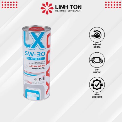 Nhớt nhập khẩu tổng hợp XADO ATOMIC OIL 5W30 LUXURY DRIVE công nghệ nguyên tử cao cấp cho tay ga, ô tô tại Linh Ton Store