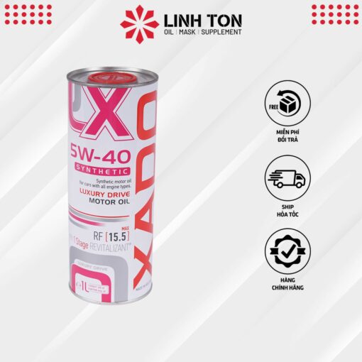 NHỚT NHẬP KHẨU TỔNG HỢP XADO ATOMIC OIL 5W40 LUXURY DRIVE CÔNG NGHỆ NGUYÊN TỬ CAO CẤP CHO TAY GA/ Ô TÔ tại Linh Ton Store