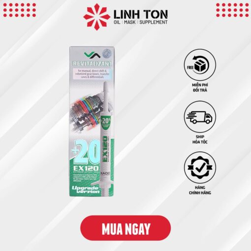 Mua ngay Phụ gia phục hồi cho hộp số chống hú và ồn XADO Revitalizant EX120 for Gearbox (8ml) - Dùng 2 lần tại Linh Ton Store