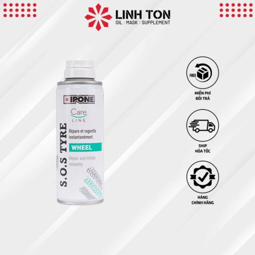 Mua ngay Chai xịt vá lốp xe khẩn cấp Ipone S.O.S Tyre (200ml) nhập khẩu Pháp tại Linh Ton store - NHOT.LINHTON.VN