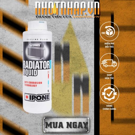 MUA NGAY Dung dịch nước làm mát IPONE RADIATOR LIQUID nhập khẩu Pháp dành cho xe máy và ô tô TẠI NHOTNHAP.VN - THÀNH VIÊN CỦA LINH TON STORE