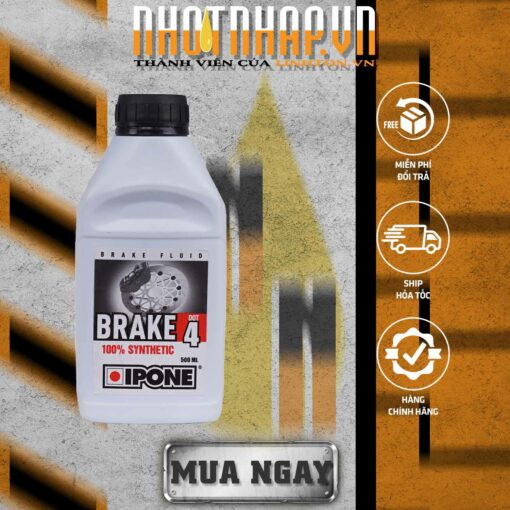 Mua ngay Dầu thắng Ipone Brake Dot 4 tổng hợp (500ml) - NHOTNHAP.VN - Thành viên của Linh Ton Store - 350a Trịnh Đình Trọng, Hoà Thạnh, Tân Phú