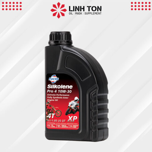 MUA NGAY NHỚT TỔNG HỢP FUCHS SILKOLENE 10W30 NHẬP KHẨU DÀNH CHO XE MÁY TẠI LINH TON STORE