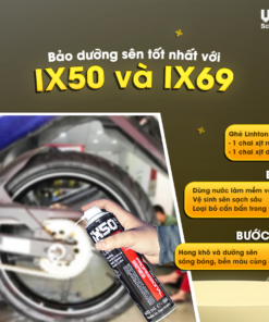 Hướng dẫn vệ sinh sên cùng Combo bảo dưỡng Voltronic